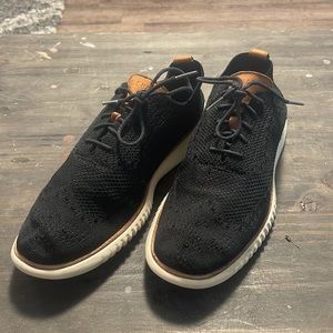 Men's 2.ZERØGRAND Wingtip Oxford COLOR BLACK STITCHLITE IVORY OFFERS CONSIDERED